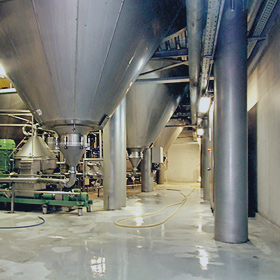 Квасной цех. бродильные чаны