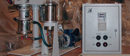 Пульт управления лабораторной бисерной мельницей с преобразователем Е2-8300