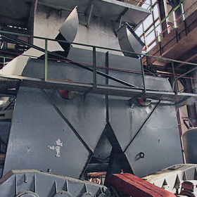 Самый мощный агрегат завода - жом-пресс, 500 кВт-ный преобразователь Веспер управляет работой его двигателя