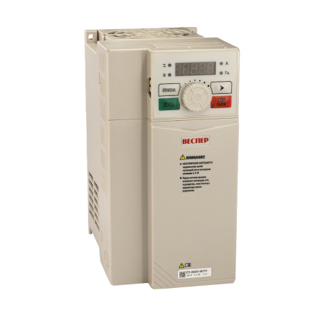 Частотный преобразователь Веспер E5-8600-007Н 5,5кВт 380В