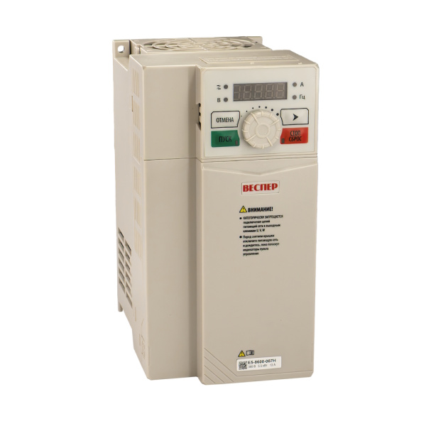 Частотный преобразователь Веспер E5-8600-007Н 5,5кВт 380В