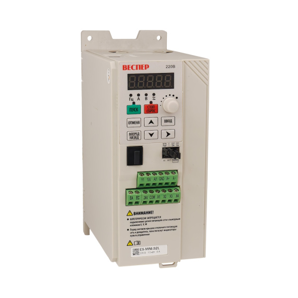 Частотный преобразователь Веспер E5-MINI-S2L 1,5кВт 220В