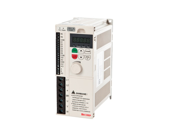Частотный преобразователь Веспер E4-8400-SP5L 0,4кВт 220В